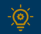 Image of a lighted light bulb